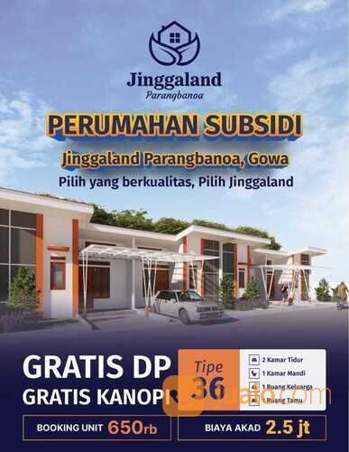 Rumah Subsidi Lokasi Pallangga