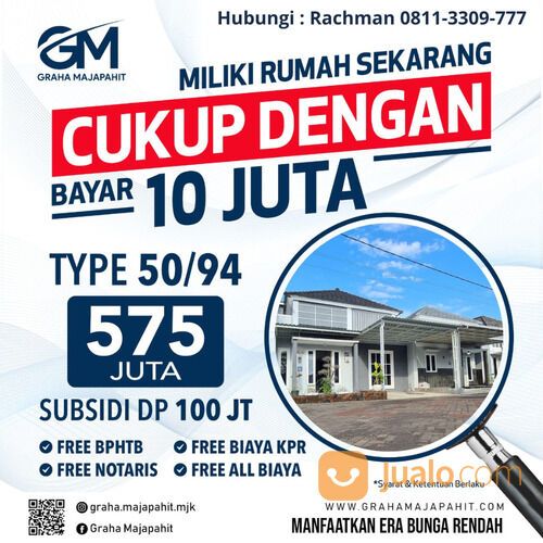 PROMO AWAL TAHUN GRAHA MAJAPAHIT TAHAP 3 TYPE 50