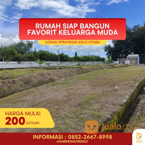 GARDENIA ORENJI HARGA TERJANGKAU LOKASI STRATEGIS