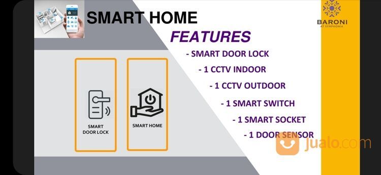 Rumah hook siap huni Baroni Symphonia Summarecon Gading Serpong