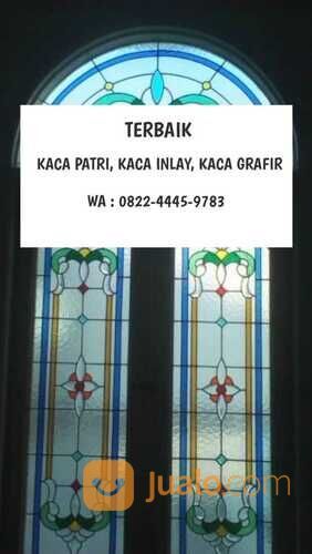 BERKUALITAS, WA : 0822-444-59783, Contoh Kaca Patri Inlay Grafir Bojonegoro