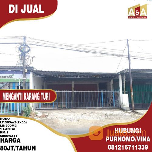 RUKO MENGANTI GRESIK Raya Menganti Karang Turi