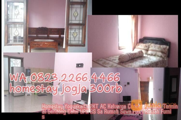 Homestay Yogyakarta 2KT AC Keluarga Concat Amikom Terminal Condong Catur UPN RS Sa Rumah Sewa