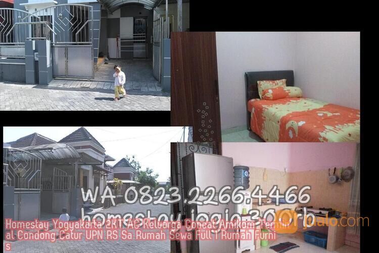 Homestay Yogyakarta 2KT AC Keluarga Concat Amikom Terminal Condong Catur UPN RS Sa Rumah Sewa