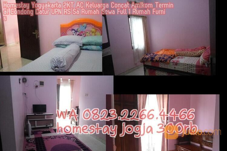 Homestay Yogyakarta 2KT AC Keluarga Concat Amikom Terminal Condong Catur UPN RS Sa Rumah Sewa