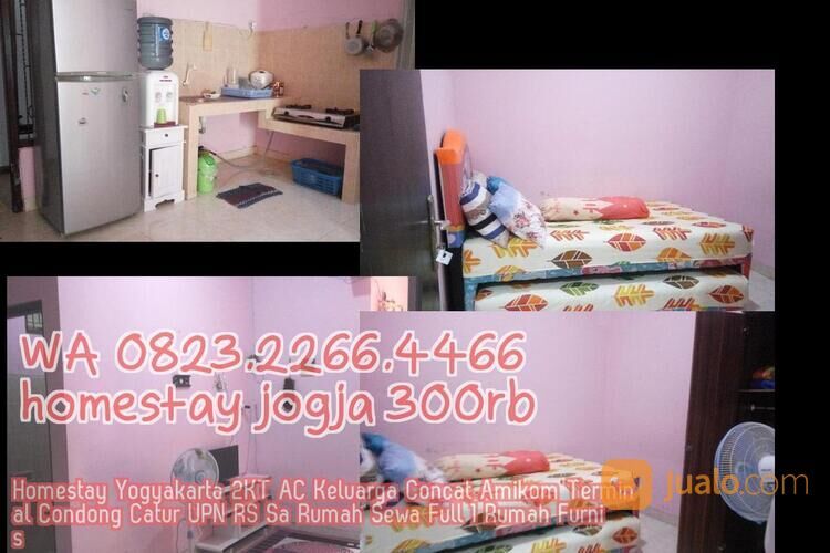 Homestay Yogyakarta 2KT AC Keluarga Concat Amikom Terminal Condong Catur UPN RS Sa Rumah Sewa