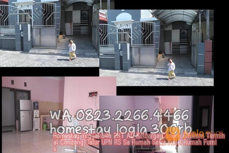 Homestay Yogyakarta 2KT AC Keluarga Concat Amikom Terminal Condong Catur UPN RS Sa Rumah Sewa