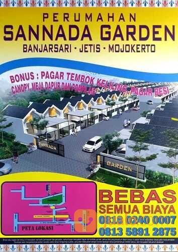 Perumahan Murah Sannada Garden Jetis Mojokerto