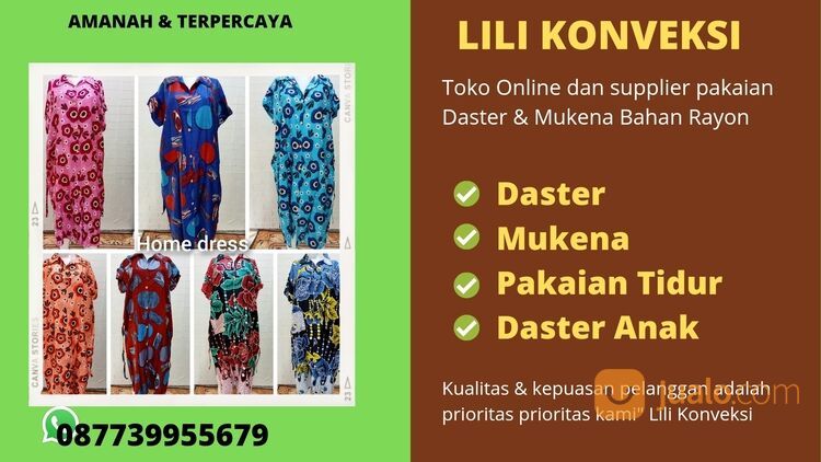 WA 087739955679 konveksi daster kekinian