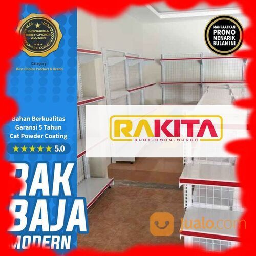 Rak Dinding display Rak gondola Back wall