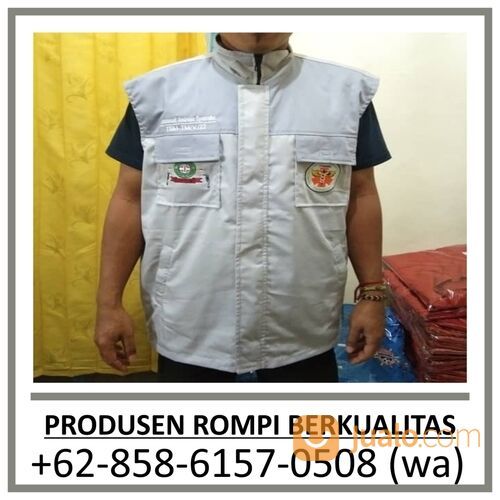 +62-858-6157-0508 Jasa Pembuatan Rompi Berkualitas