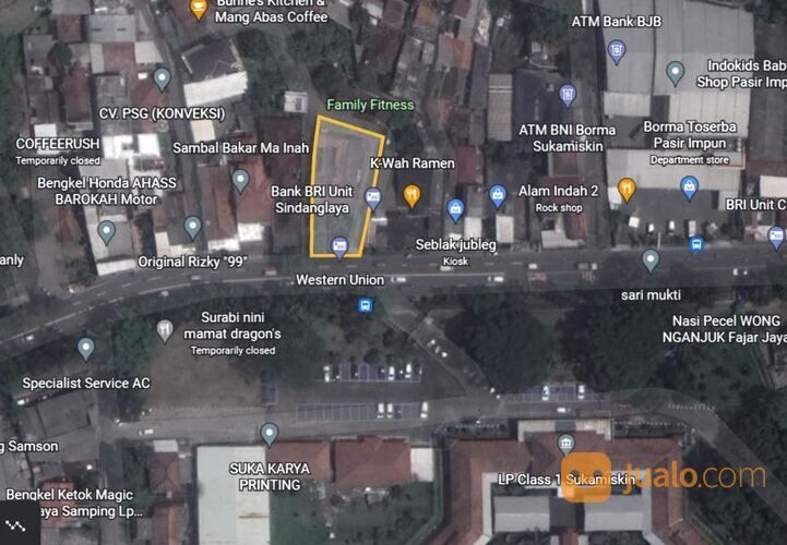 Warisan Tanah dan Bangunan JL. A.H Nasution no.123 Bandung (pinggir jalan)