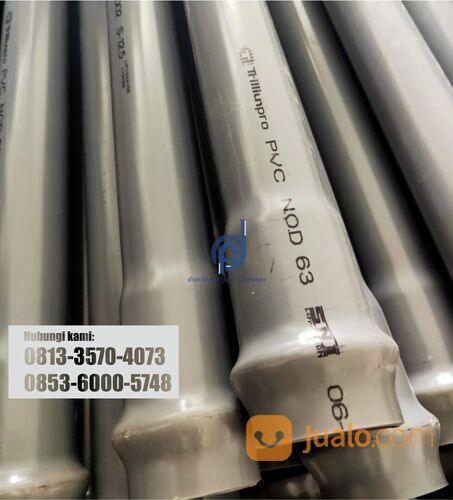 Supplier Pipa PVC Trilliun SNI Rubber Ring RRJ