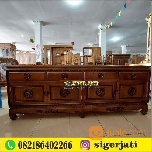 CALL 082186402266 Bufet Jati Lampung, toko siger jati pusat furniture lampung