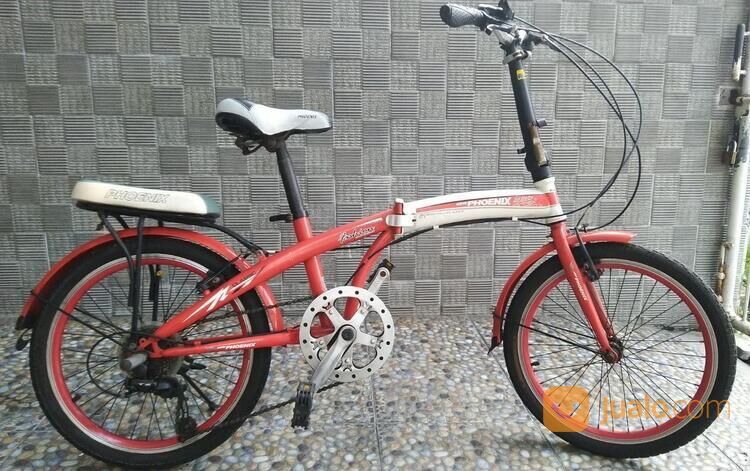 SEPEDA LIPAT PHOENIX MERAH PUTIH MURAH