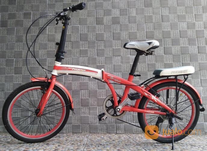 SEPEDA LIPAT PHOENIX MERAH PUTIH MURAH