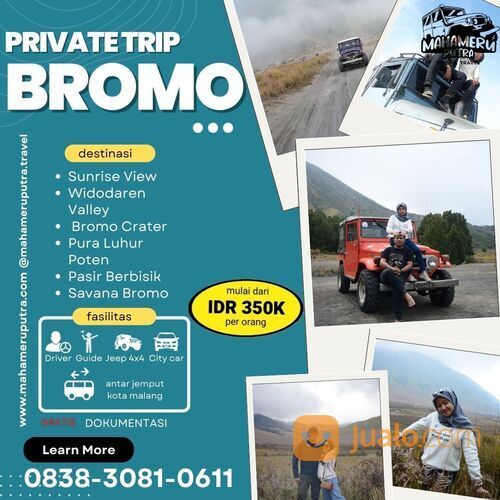 Wisata Gunung Bromo - Open Trip Bromo Harga Terjangkau