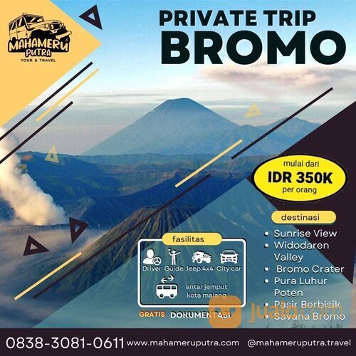 Trip Bromo dari Kota Malang - Info Privat Trip Bromo