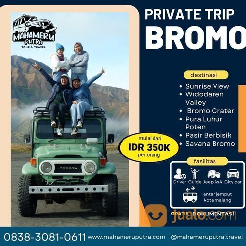 Trip Bromo dari Kota Malang - Info Privat Trip Bromo