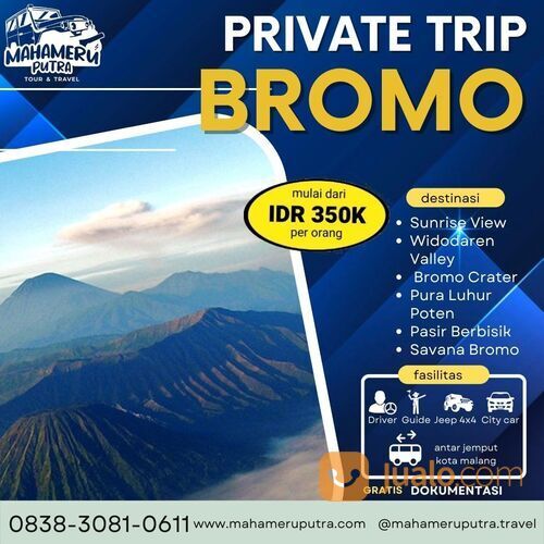 Trip Bromo dari Kota Malang - Info Privat Trip Bromo