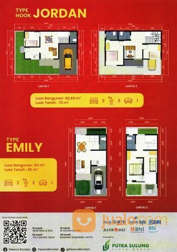 Rumah Cluster 2 Lantai Pesona Rorotan Jakarta Utara