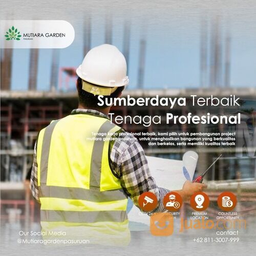 RUMAH MINIMALIS TYPE 36 DI MUTIARA GARDEN FASILITAS LENGKAP