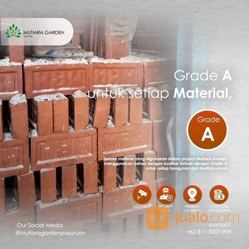 RUMAH MINIMALIS TYPE 36 DI MUTIARA GARDEN FASILITAS LENGKAP