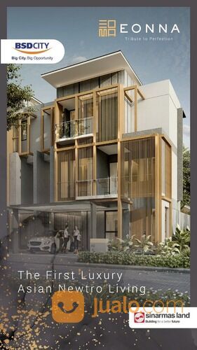 Aerra at Eonna Rumah Mewah Cantik Desain Unik di BSD City