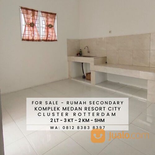 RUMAH SECONDARY DALAM KOMPLEK MERCI MEDAN RESORT CITY