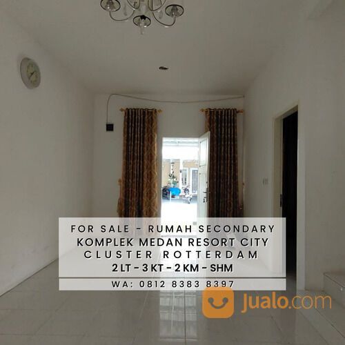 RUMAH SECONDARY DALAM KOMPLEK MERCI MEDAN RESORT CITY