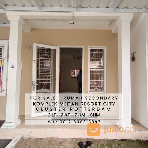 RUMAH SECONDARY DALAM KOMPLEK MERCI MEDAN RESORT CITY