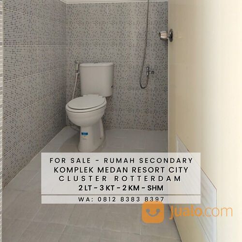 RUMAH SECONDARY DALAM KOMPLEK MERCI MEDAN RESORT CITY