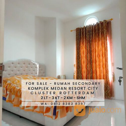 RUMAH SECONDARY DALAM KOMPLEK MERCI MEDAN RESORT CITY