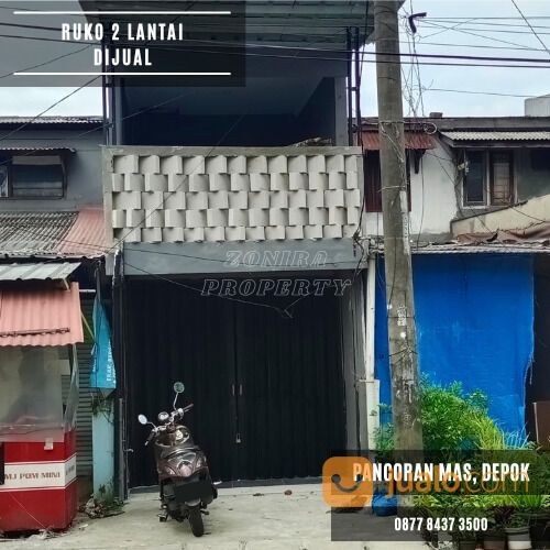 Ruko 2 Lantai di Pinggir Jalan Mangga Nusantara Raya Depok Strategis Cocok Untuk Buka Usaha