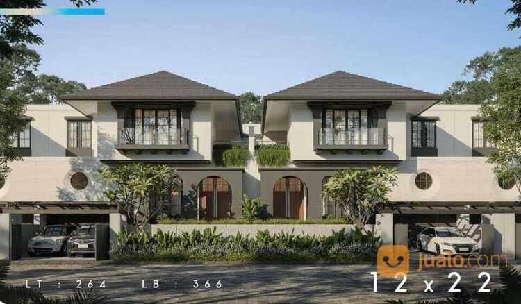 BARU TIPE AQUAMARINE Rumah Mewah 2 Lantai Cluster Oakwood Citraland Surabaya