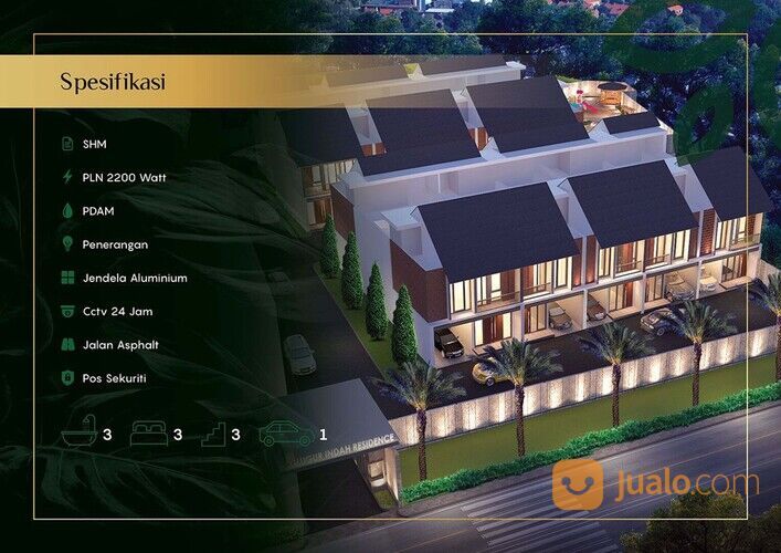 GLUGUR INDAH RESIDENCE (Jalan Yos Sudarso Lr. 14) Medan