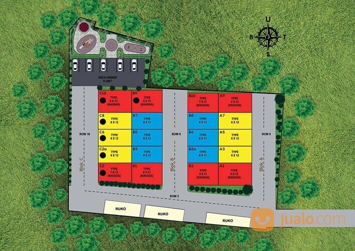 GLUGUR INDAH RESIDENCE (Jalan Yos Sudarso Lr. 14) Medan