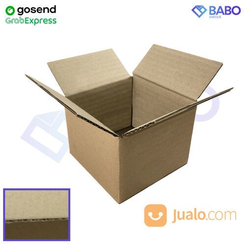 GROSIR KARDUS PACKING 10X10X8 TERLARIS POLOS ISI 25PCS