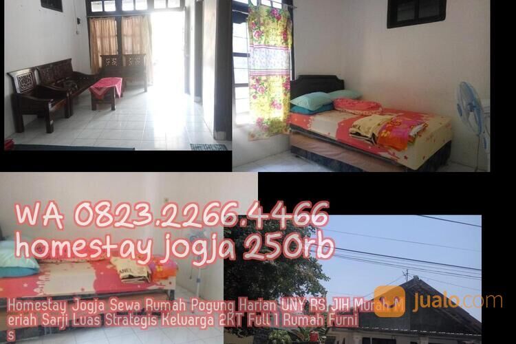 Homestay Jogja Sewa Rumah Pogung Harian UNY RS JIH Murah Meriah Sarji Luas Strategis Keluarga 2KT