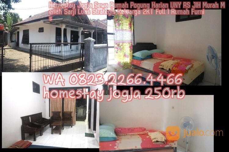 Homestay Jogja Sewa Rumah Pogung Harian UNY RS JIH Murah Meriah Sarji Luas Strategis Keluarga 2KT
