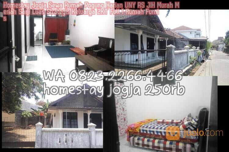 Homestay Jogja Sewa Rumah Pogung Harian UNY RS JIH Murah Meriah Sarji Luas Strategis Keluarga 2KT