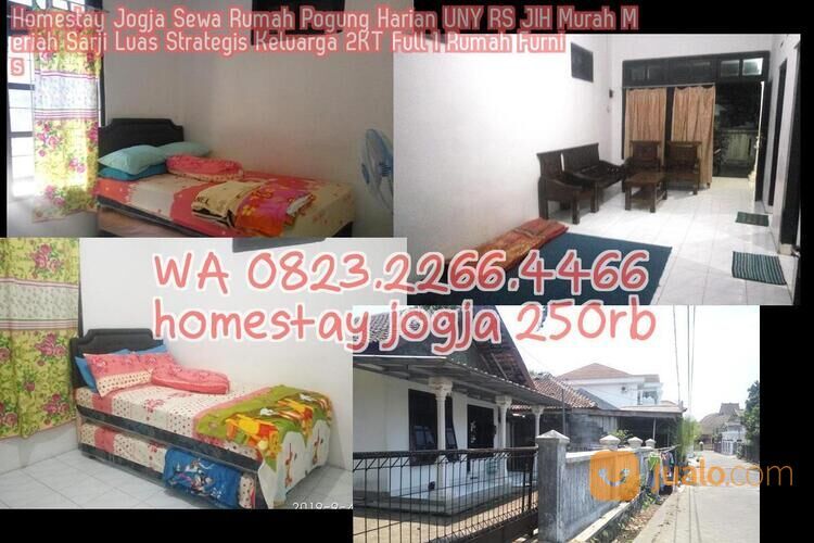 Homestay Jogja Sewa Rumah Pogung Harian UNY RS JIH Murah Meriah Sarji Luas Strategis Keluarga 2KT