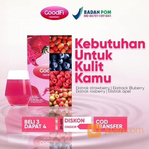 Collagen Drink Pemutih Badan Terbaik Good Fi Surabaya