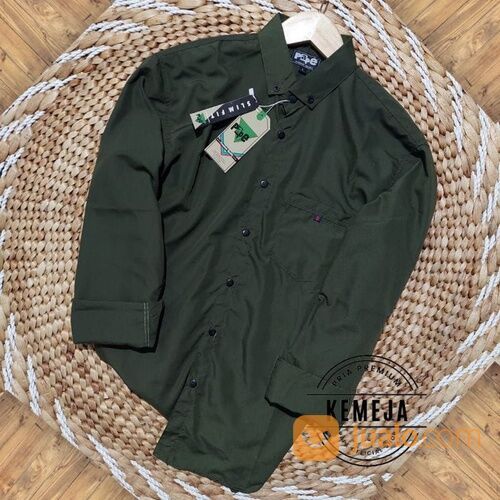 Baju Kemeja Polos Pria Cowok Lengan Panjang dan Pendek di Tasikmalaya Wa 0895-4015-18510