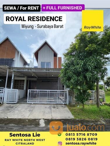 Rumah Royal Residence Canal Park Wiyung Surabaya Full FURNISHED Siap Huni
