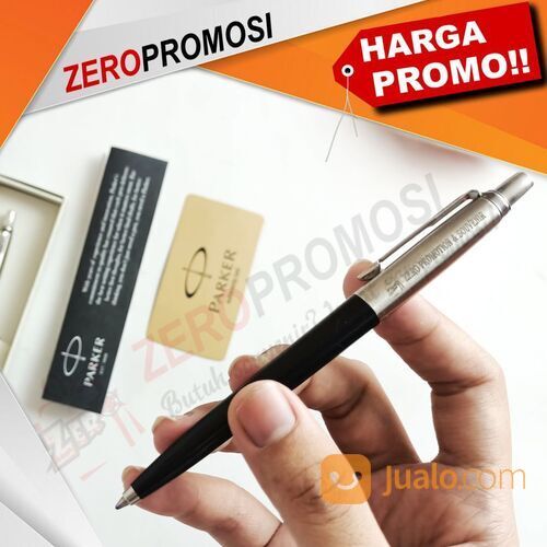Pulpen Parker P.Jotter Seri 4487132143100 SP.BLACK BP M Grafir Nama