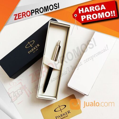 Pulpen Parker P.Jotter Seri 4487132143100 SP.BLACK BP M Grafir Nama