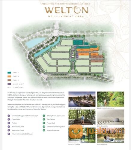 Cluster Welton at Hiera BSD by Mitbana japan and singapore
