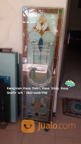 Supplier, WA : 0822-444-59783, Pengrajin Kaca Patri Inlay Grafir di Tangerang