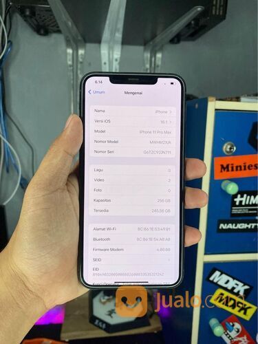 HP BEKAS MULUS LENGKAP IPHONE 11 128GB